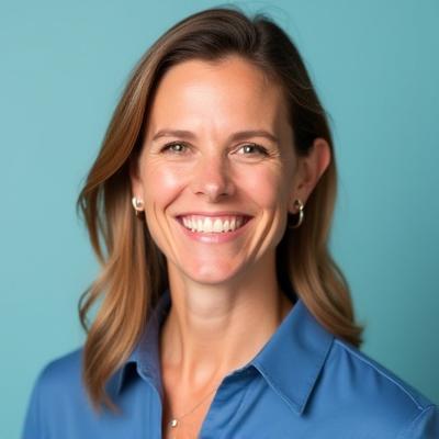 Professional headshot of Sarah Jennings, Registered Dietitian Nutritionist, smiling